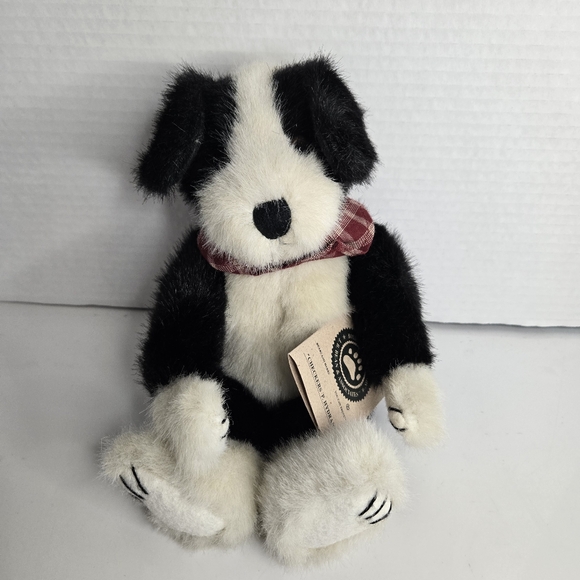 Boyds Bears Checkers P Hydrant 12" Jointed Plush Stuffed Animal 1990 #54051-07 - Picture 1 of 5
